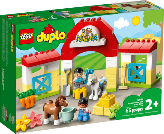 LEGO DUPLO Pferdestall und Ponypflege (10951)