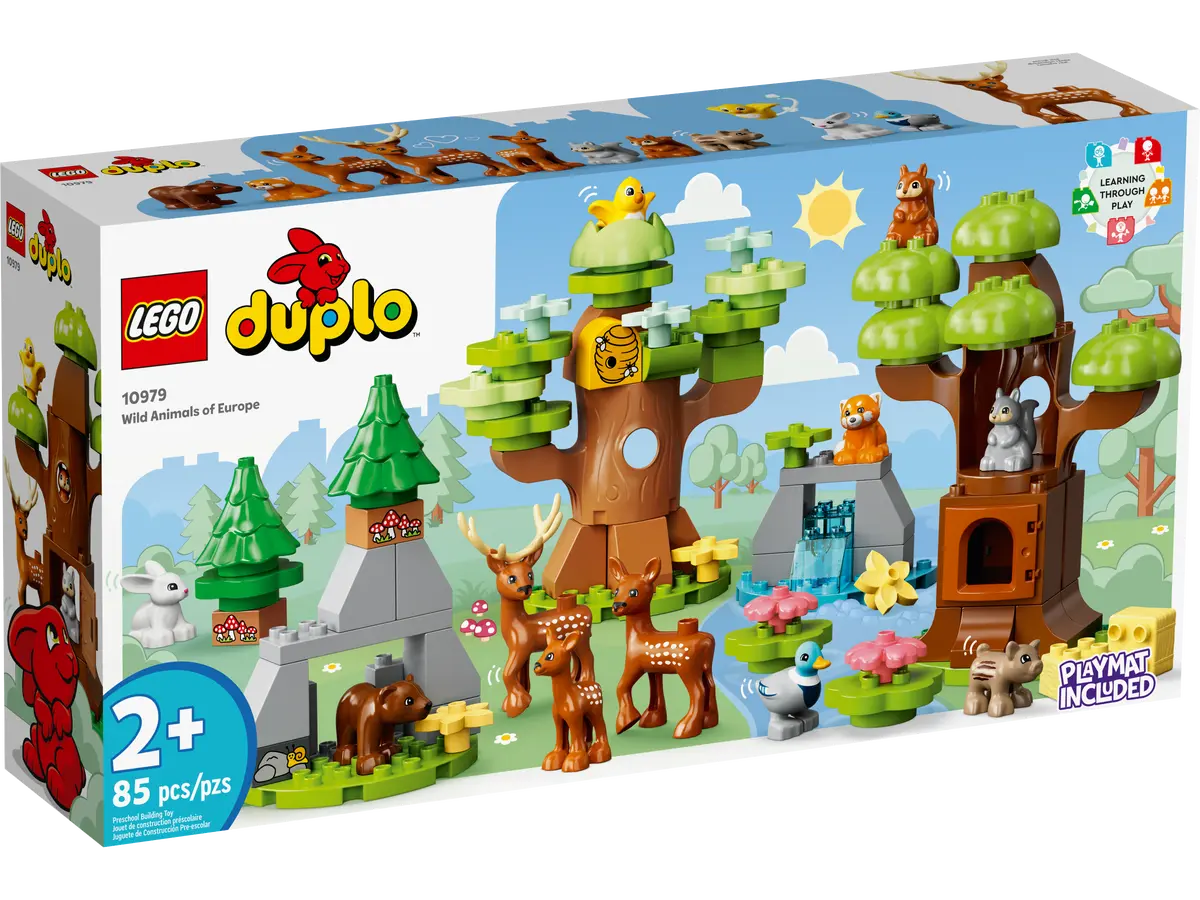 LEGO DUPLO Town Wilde Tiere Europas (10979)