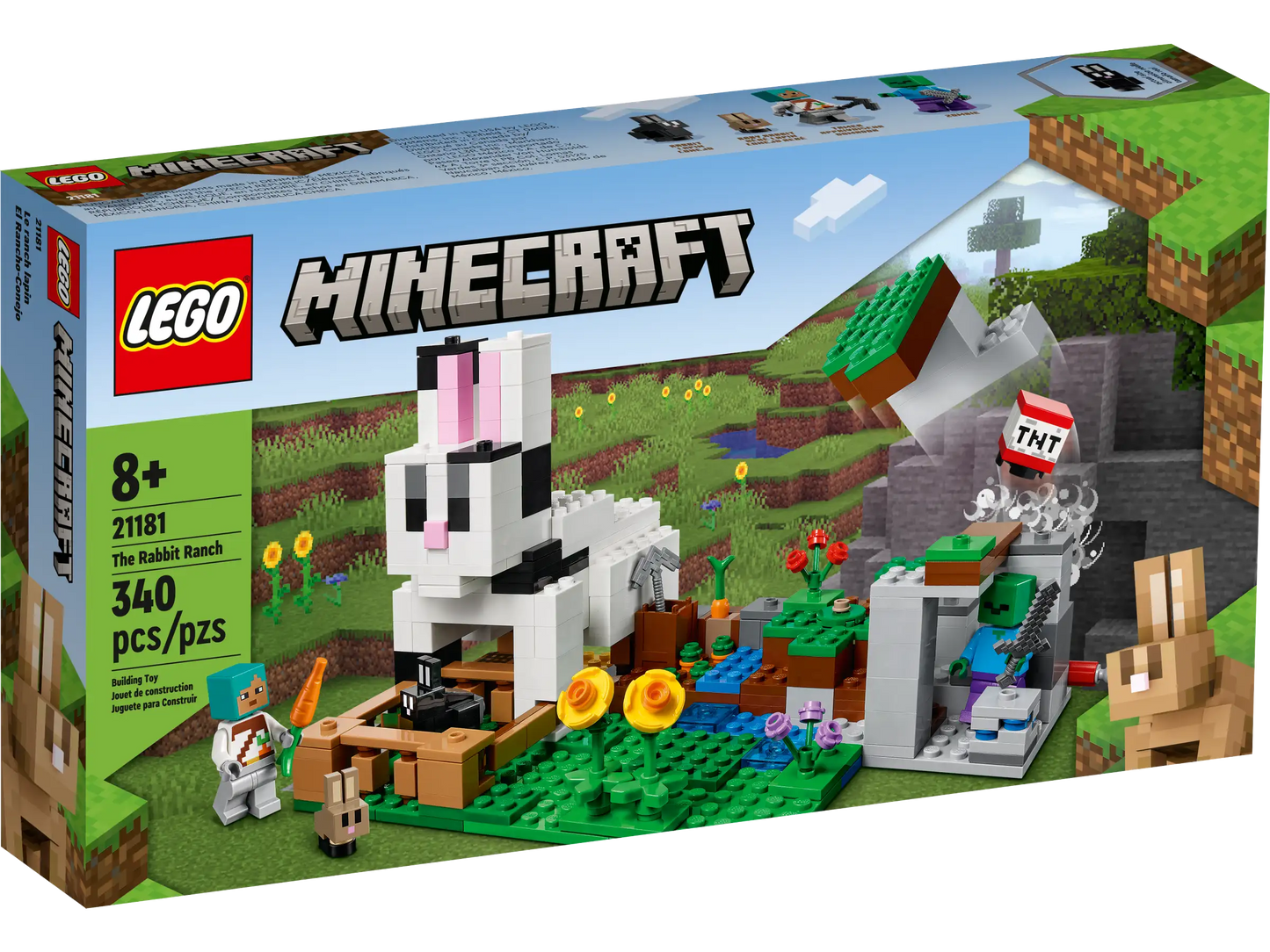 LEGO Minecraft Die Kaninchenranch (21181)