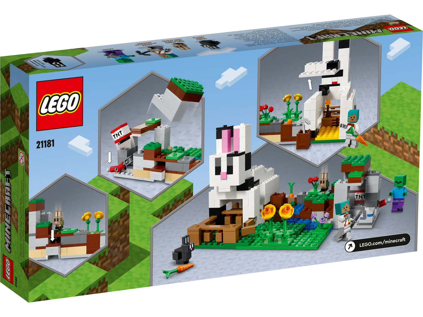 LEGO Minecraft Die Kaninchenranch (21181)