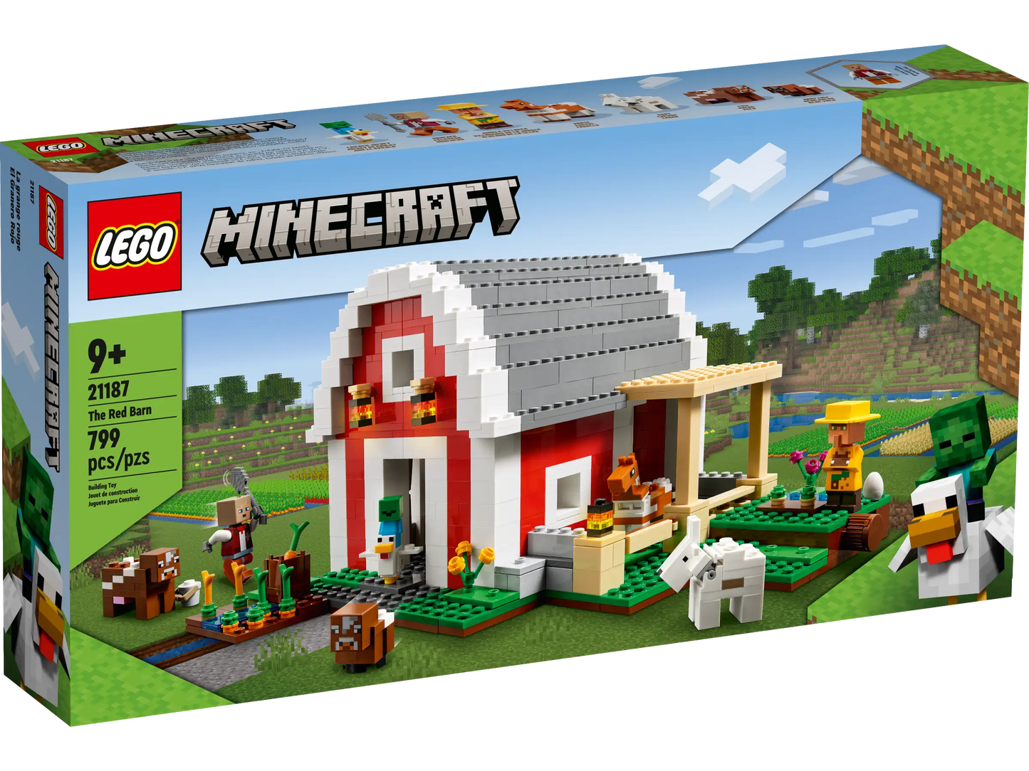 LEGO Minecraft Die rote Scheune (21187)