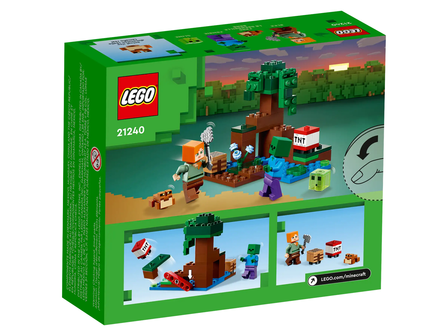 LEGO Minecraft Das Sumpfabenteuer (21240)