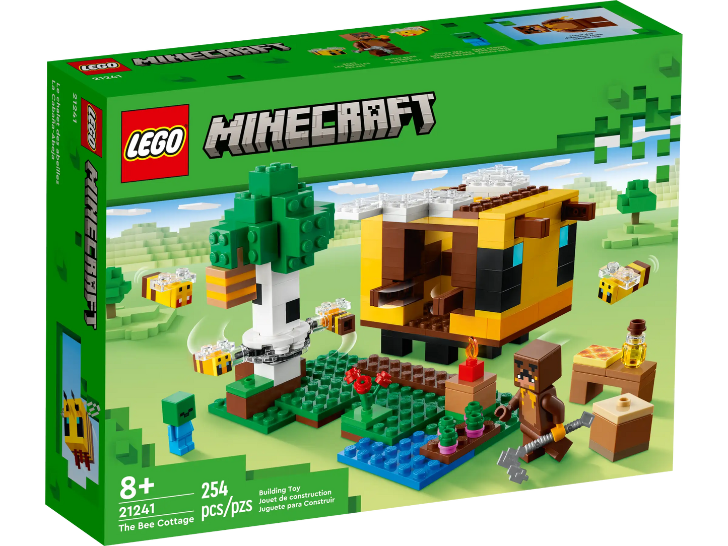 LEGO Minecraft Das Bienenhäuschen (21241)