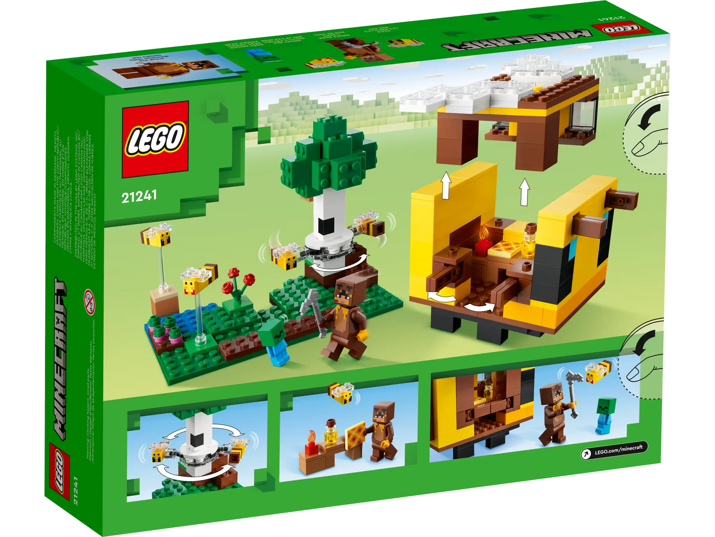 LEGO Minecraft Das Bienenhäuschen (21241)