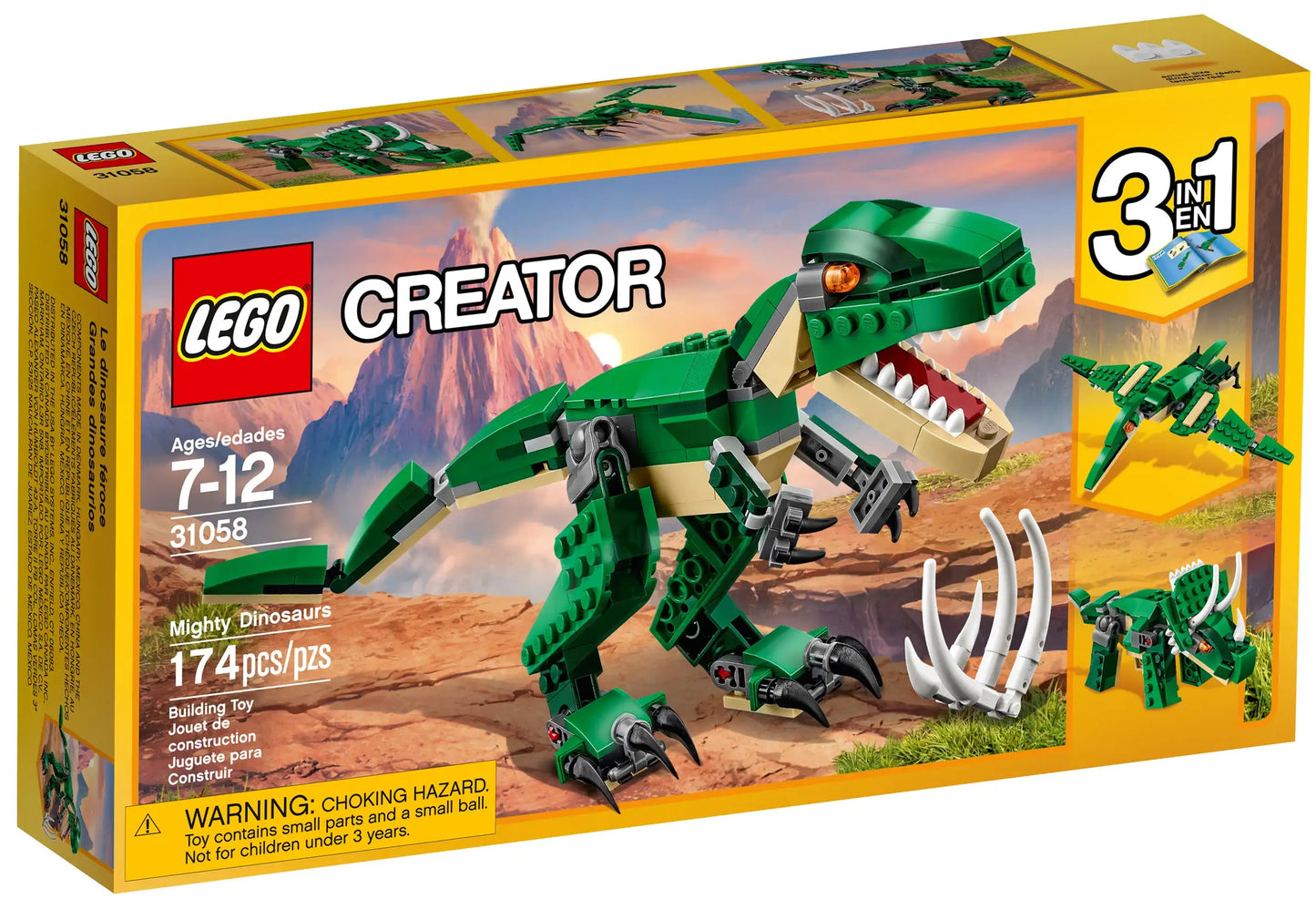 LEGO Creator 3in1 Dinosaurier (31058)