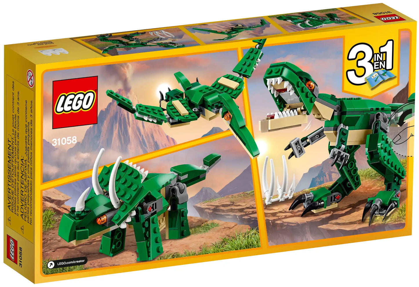 LEGO Creator 3in1 Dinosaurier (31058)