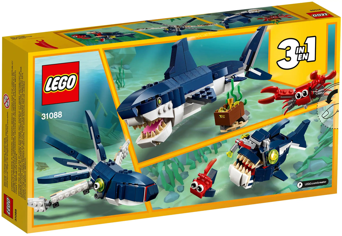 LEGO Creator Bewohner der Tiefsee (31088)