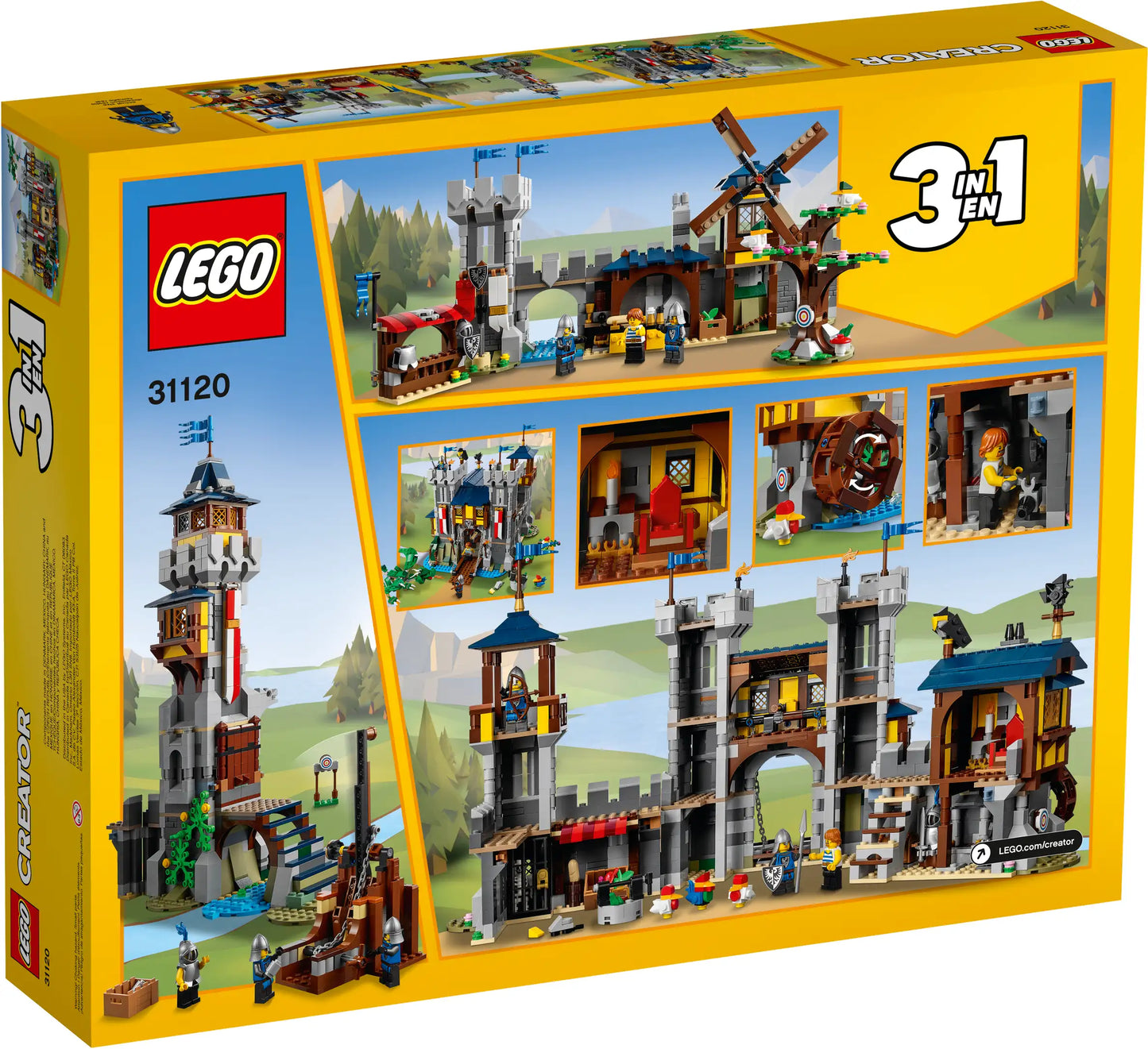 LEGO Creator 3in1 Mittelalterliche Burg (31120)