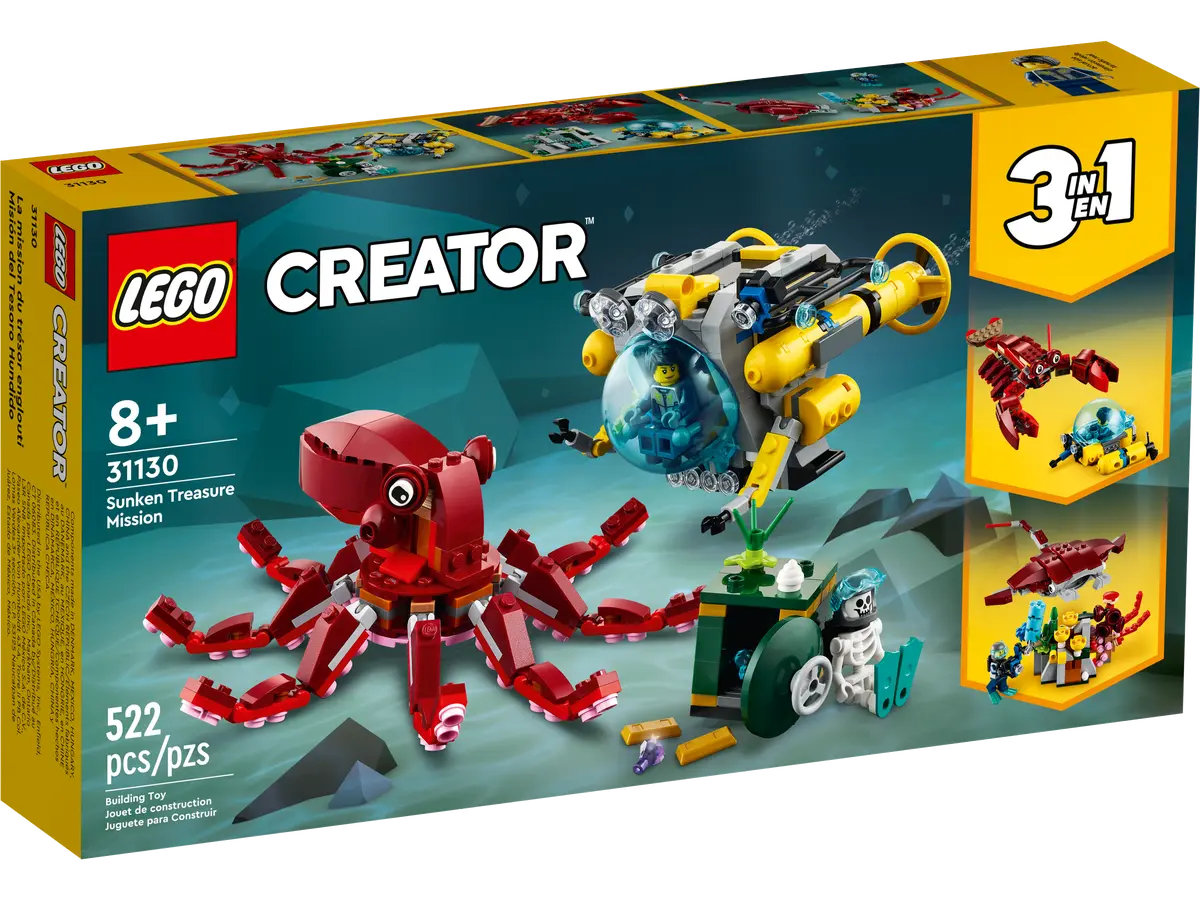 LEGO Creator Schatzsuche am Meeresgrund (31130)