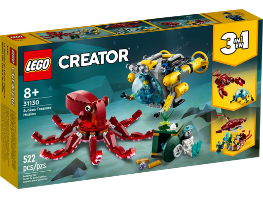 LEGO Creator Schatzsuche am Meeresgrund (31130)