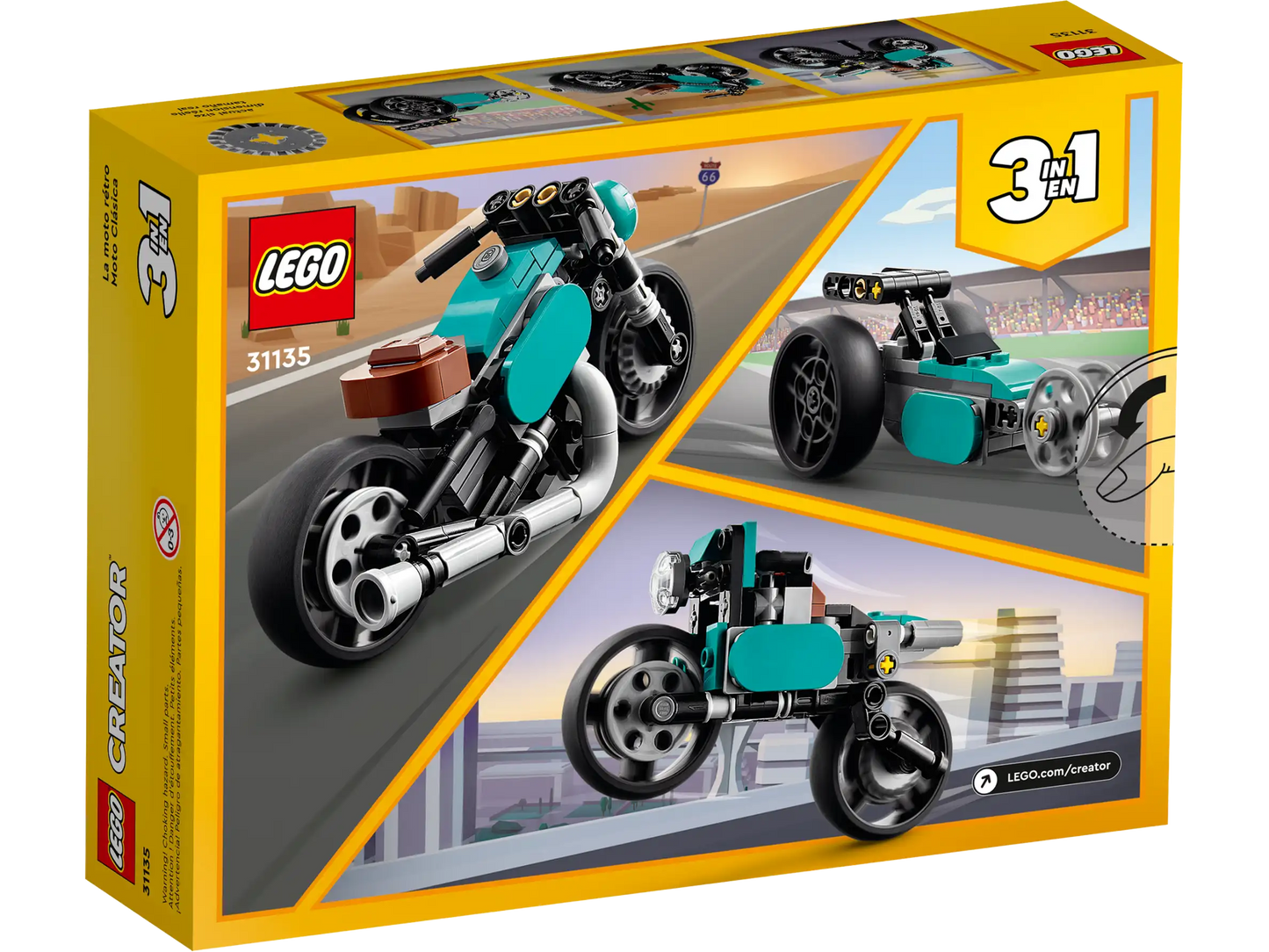 LEGO Creator 3in1 Oldtimer Motorrad (31135)