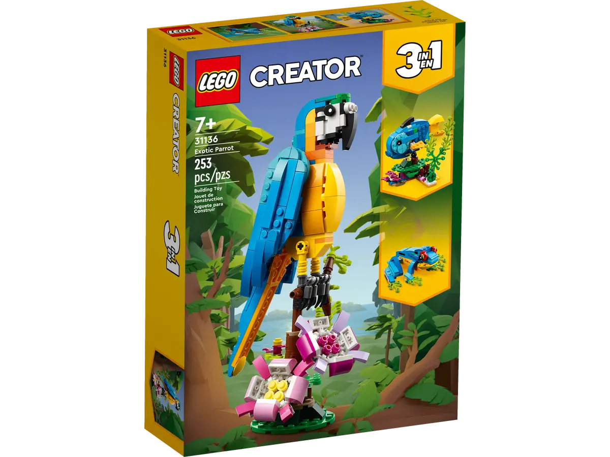 LEGO Creator Exotischer Papagei (31136)