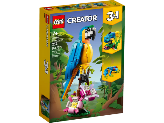 LEGO Creator Exotischer Papagei (31136)