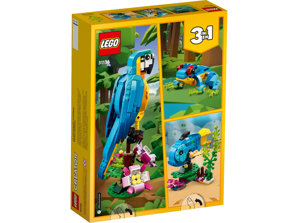 LEGO Creator Exotischer Papagei (31136)