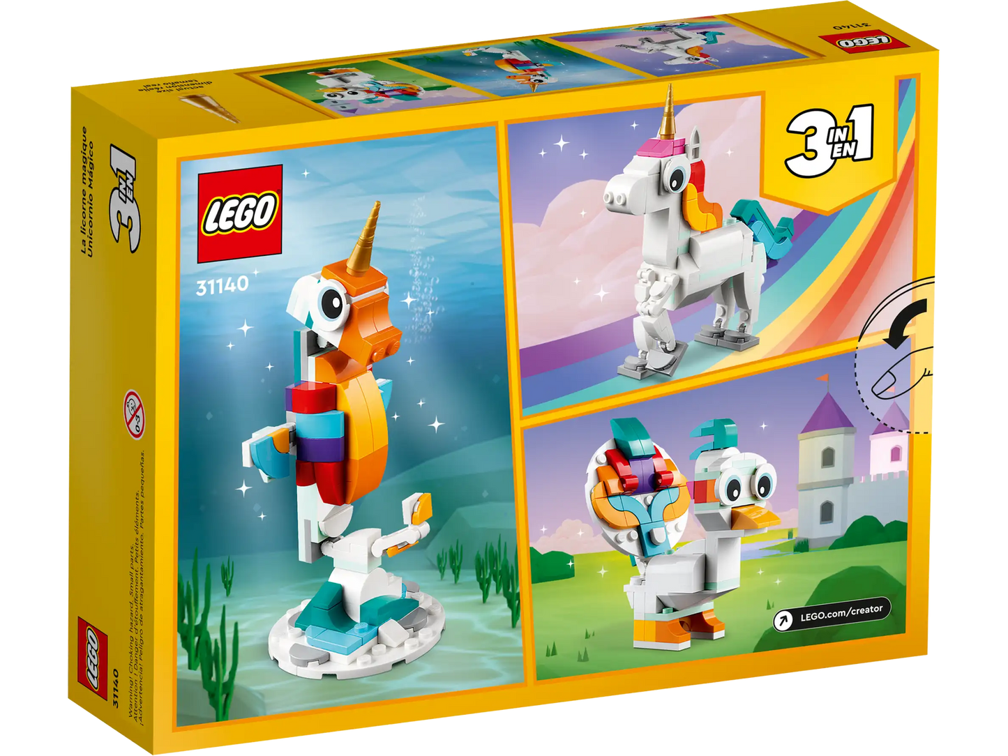 LEGO Creator 3in1 Magisches Einhorn (31140)