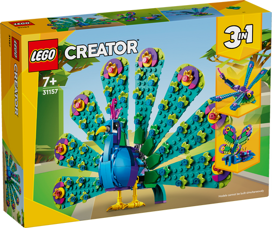 LEGO Creator 3in1 Exotischer Pfau (31157)