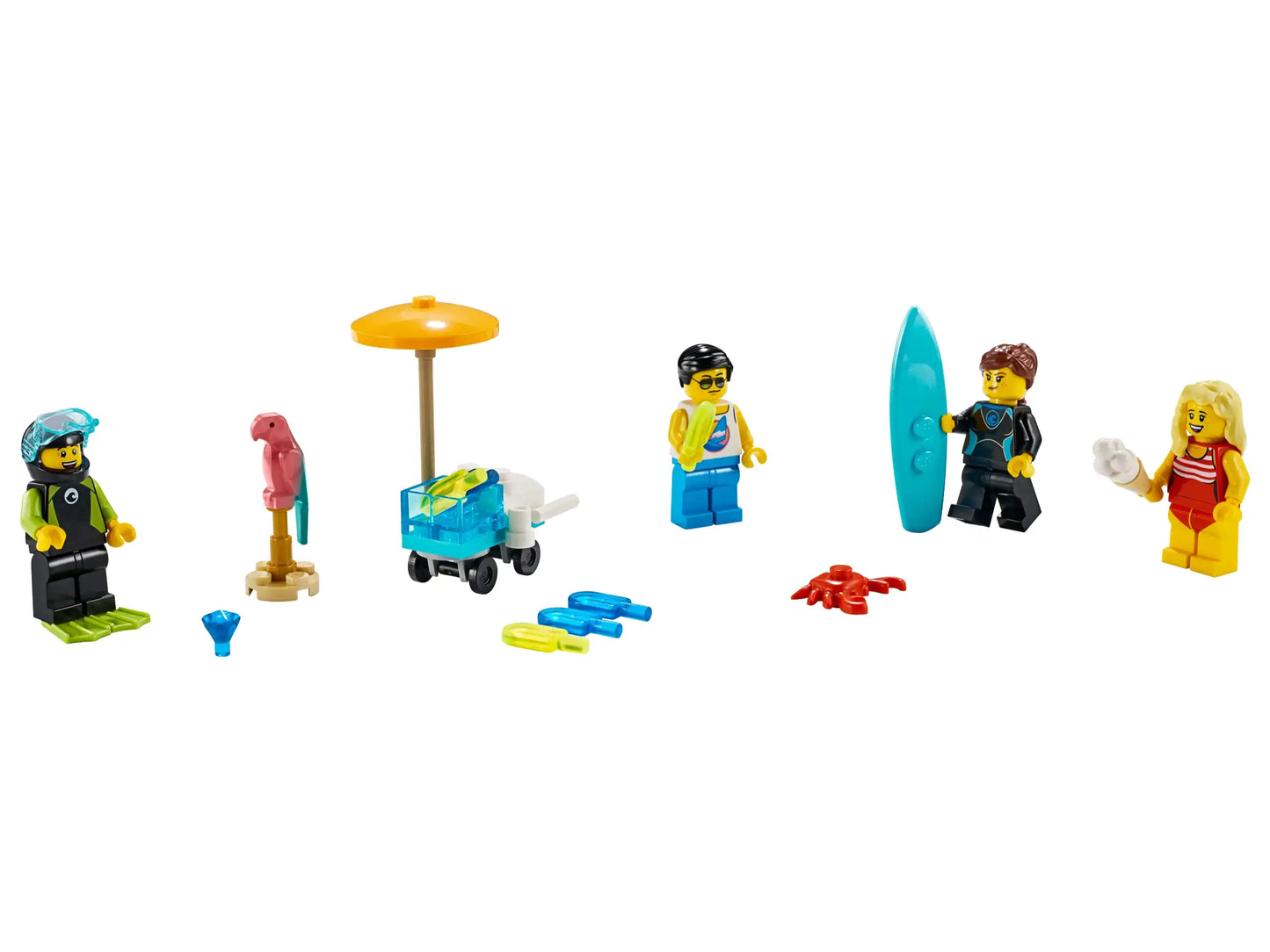 LEGO Iconic Minifiguren-Set – Sommerparty (40344)