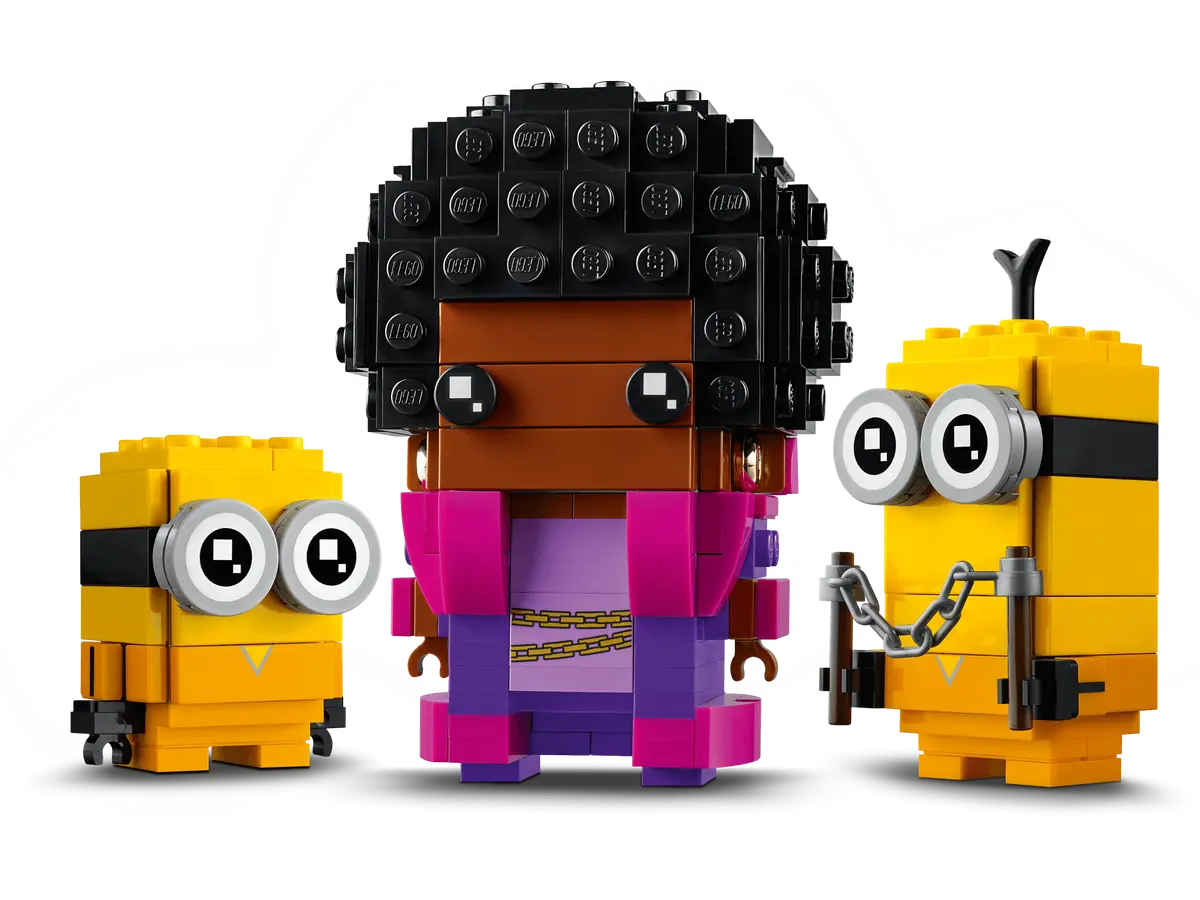 LEGO BrickHeadz Minions Belle Bottom, Kevin & Bob (40421)