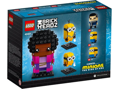 LEGO BrickHeadz Minions Belle Bottom, Kevin & Bob (40421)