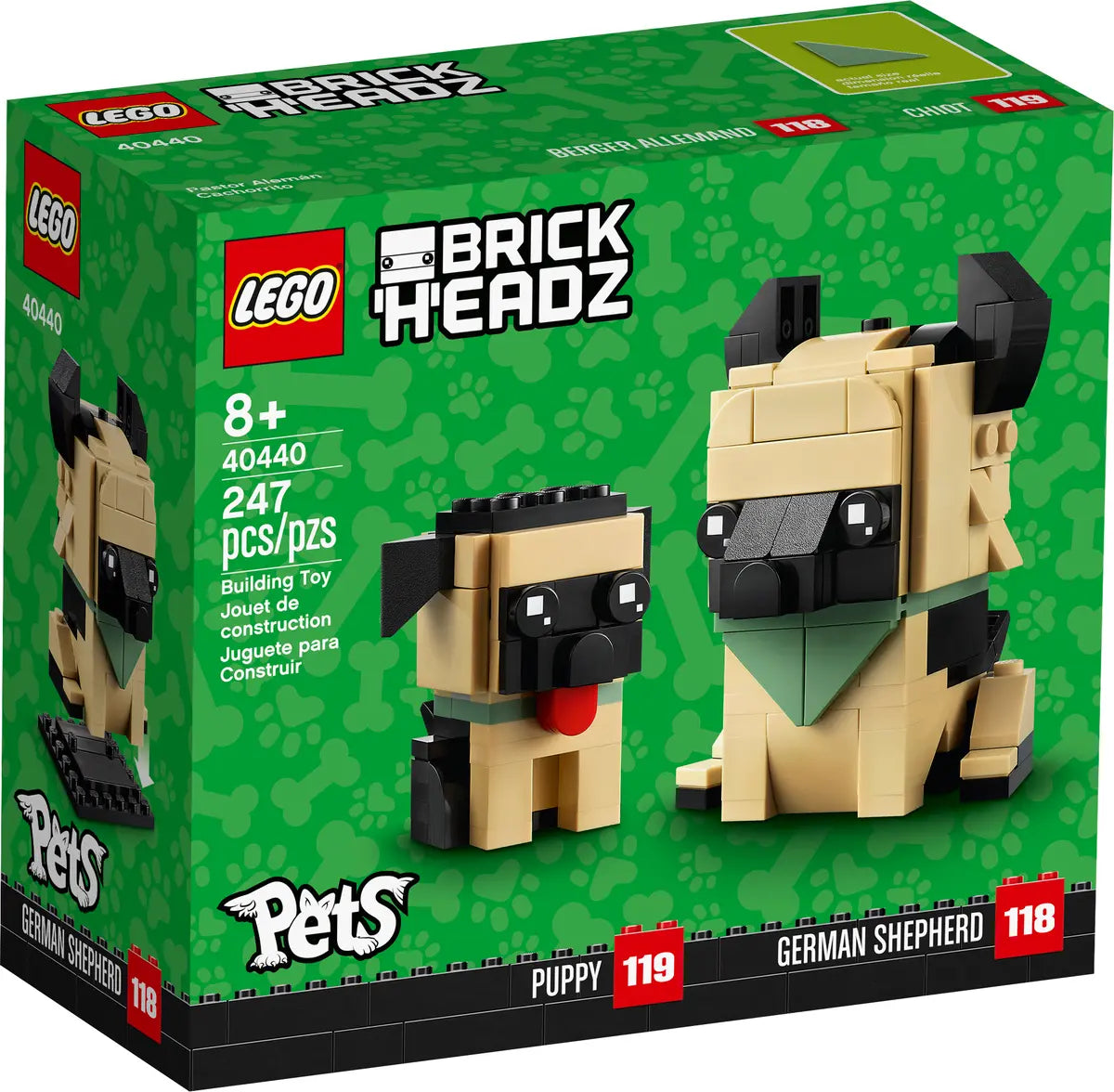 LEGO BrickHeadz Deutscher Schäferhund (40440)