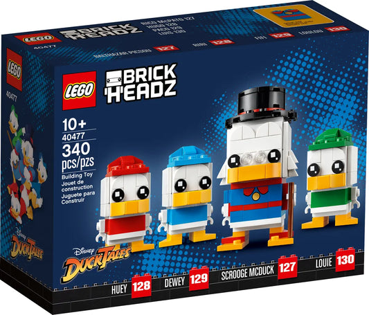 LEGO BrickHeadz Dagobert Duck, Tick, Trick & Track (40477)