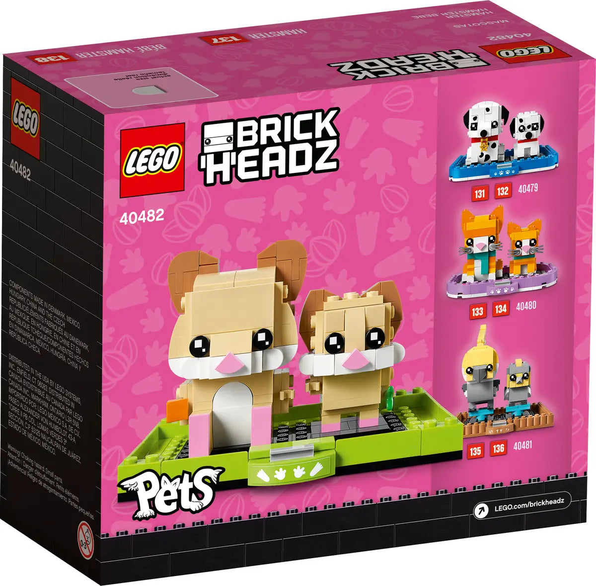 LEGO BrickHeadz Hamster (40482)