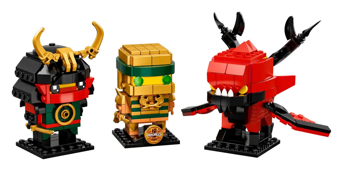 LEGO BrickHeadz NINJAGO® 10 Jahre Jubiläum (40490)