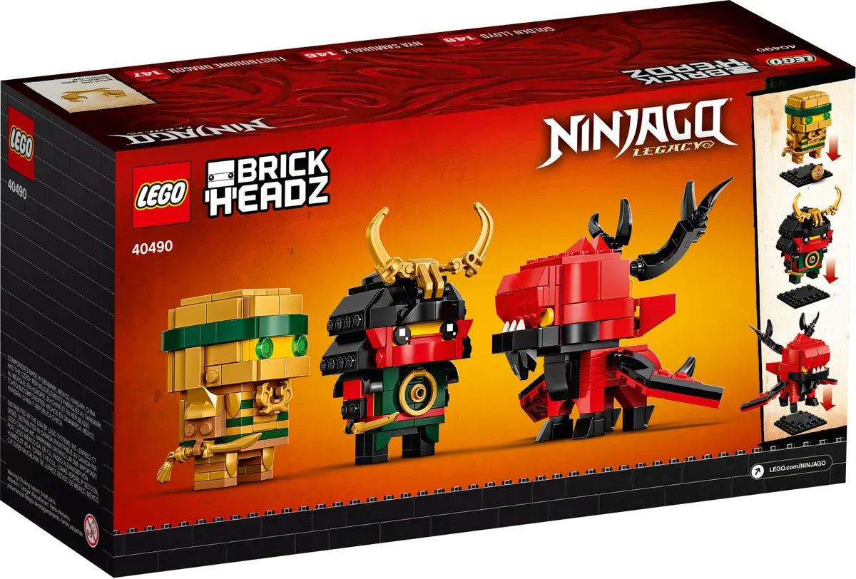 LEGO BrickHeadz NINJAGO® 10 Jahre Jubiläum (40490)