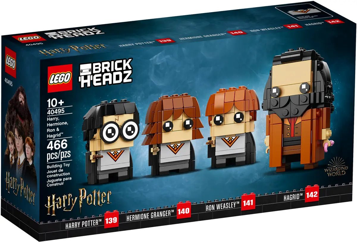 LEGO BrickHeadz Harry Potter Harry, Hermine, Ron & Hagrid™ (40495)