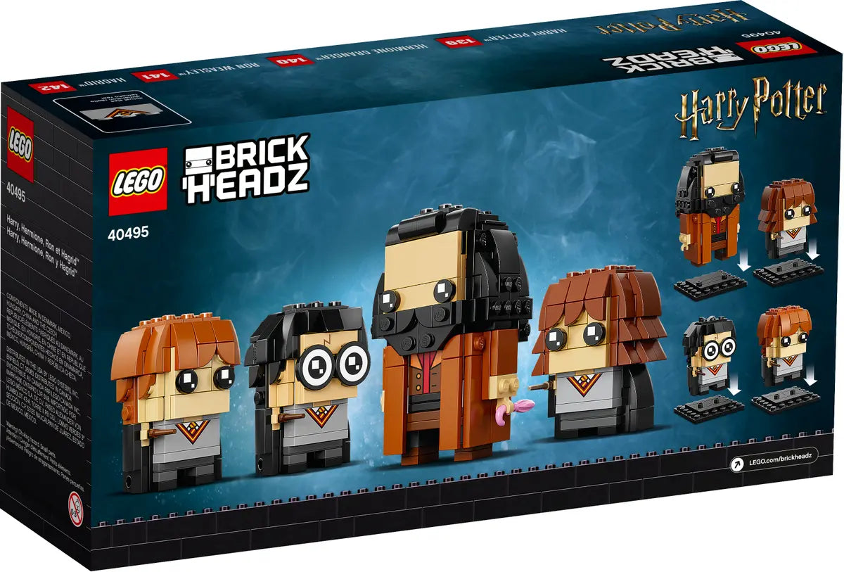 LEGO BrickHeadz Harry Potter Harry, Hermine, Ron & Hagrid™ (40495)