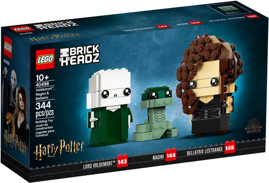 LEGO BrickHeadz Harry Potter Voldemort™, Nagini & Bellatrix (40496)