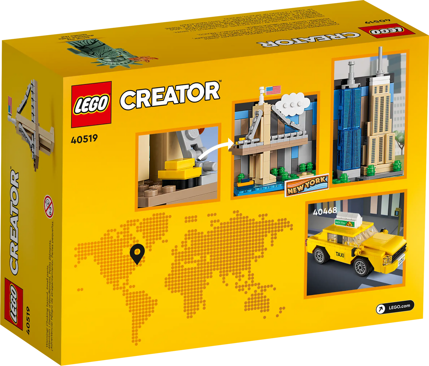 LEGO Creator Postkarte aus New York NYC (40519)