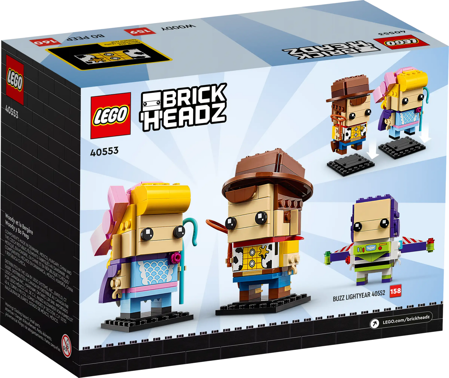 LEGO BrickHeadz Woody und Porzellinchen (40553)