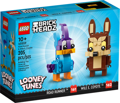 LEGO BrickHeadz Looney Tunes Road Runner & Wile E. Coyote (40559)