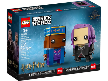 LEGO BrickHeadz Harry Potter - Kingsley Shacklebolt™ & Nymphadora Tonks™ (40618)