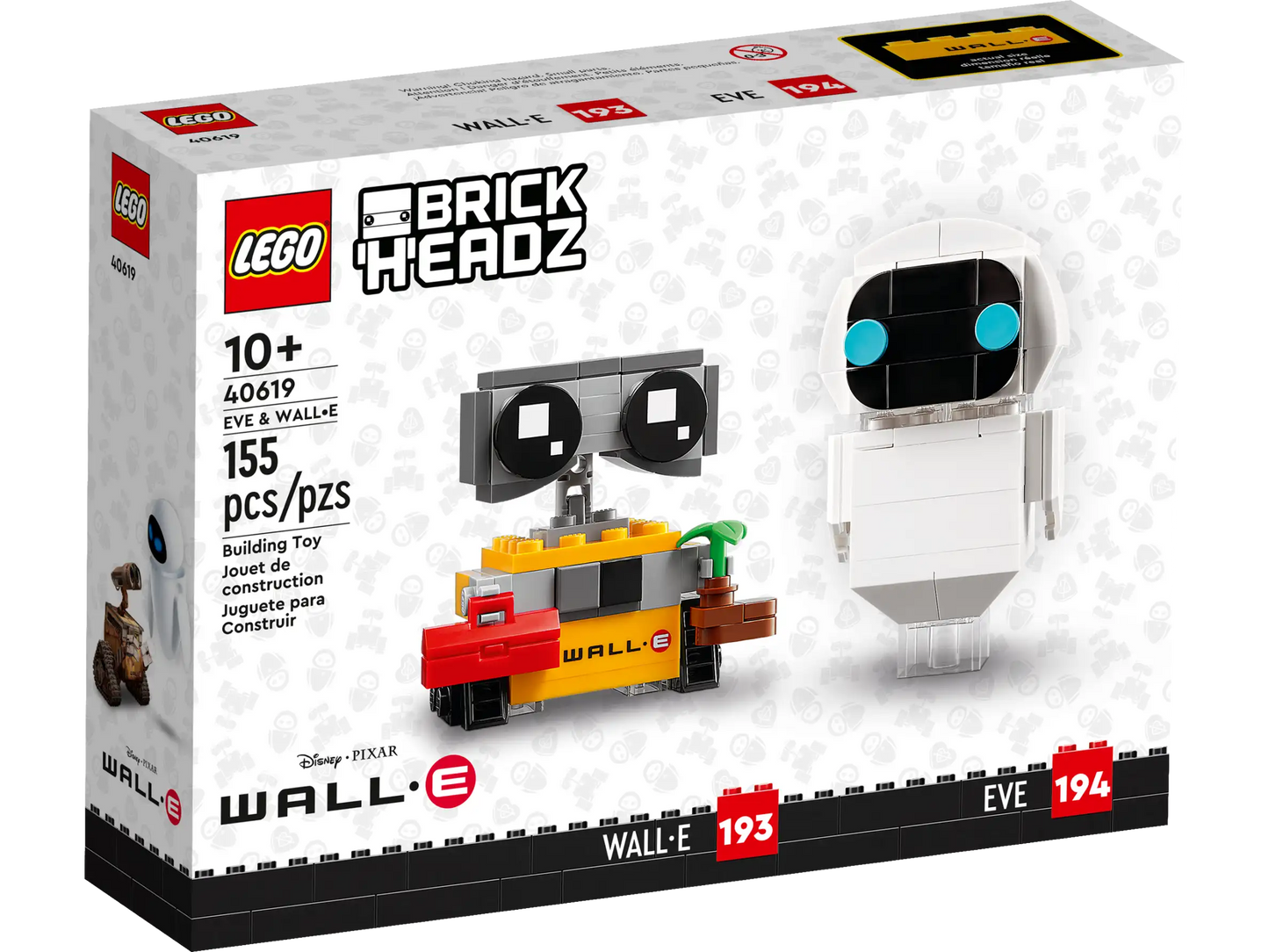 LEGO BrickHeadz EVE & WALL-E (40619)