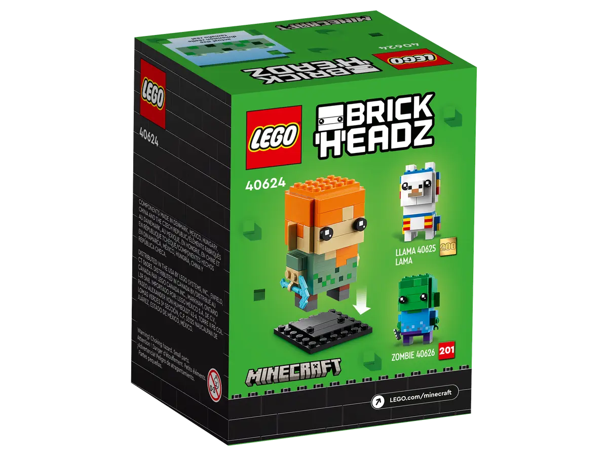 LEGO BrickHeadz Minecraft Alex (40624)