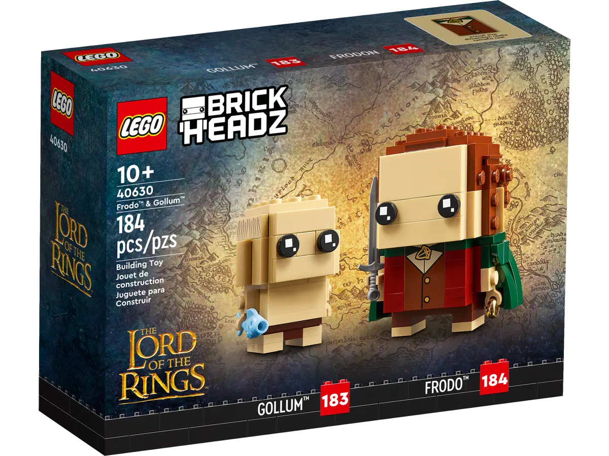 LEGO BrickHeadz Herr der Ringe Frodo™ und Gollum™ (40630)