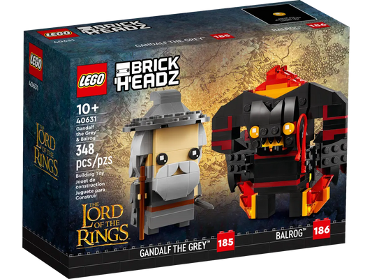 LEGO BrickHeadz Herr der Ringe Gandalf der Graue und Balrog™ (40631)