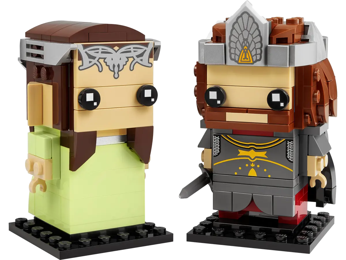 LEGO BrickHeadz Herr der Ringe Aragorn™ und Arwen™ (40632)