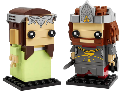 LEGO BrickHeadz Herr der Ringe Aragorn™ und Arwen™ (40632)