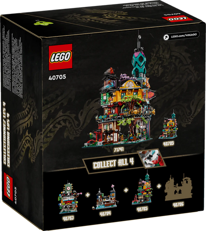 LEGO Ninjago Mikro-Modell der Gärten von Ninjago City (40705)