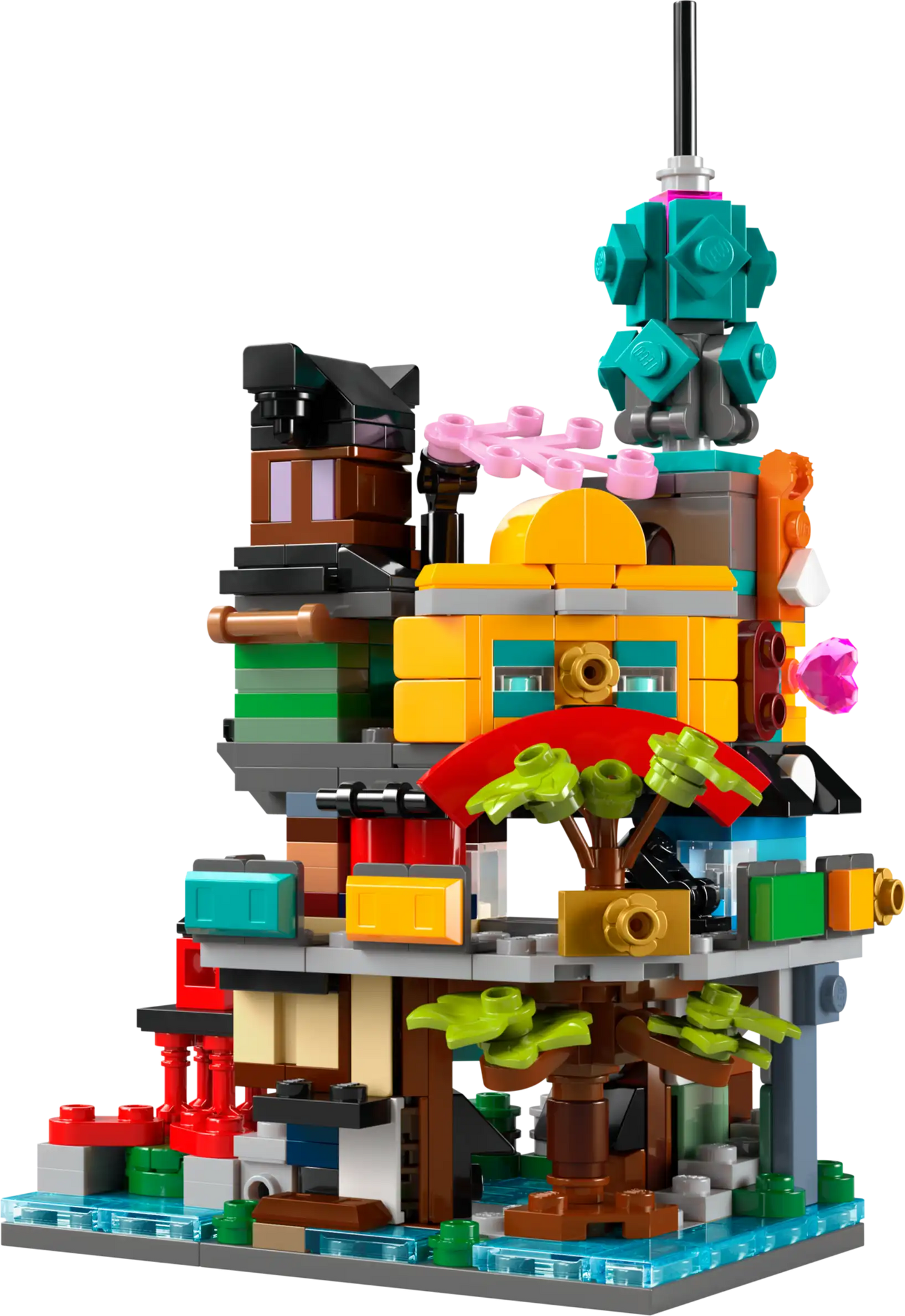 LEGO Ninjago Mikro-Modell der Gärten von Ninjago City (40705)