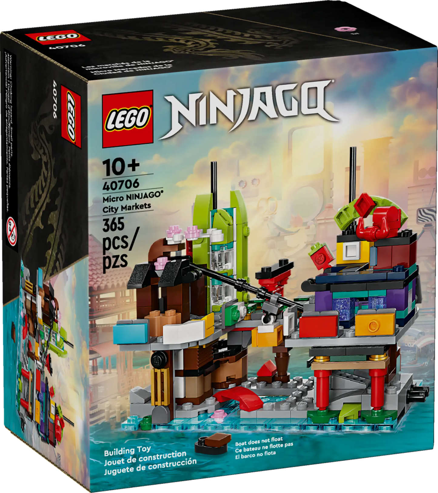 LEGO Ninjago Mikro-Modell der Märkte von Ninjago City (40706)