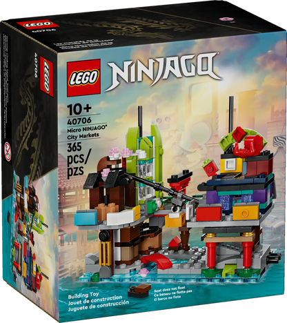 LEGO Ninjago Mikro-Modell der Märkte von Ninjago City (40706)