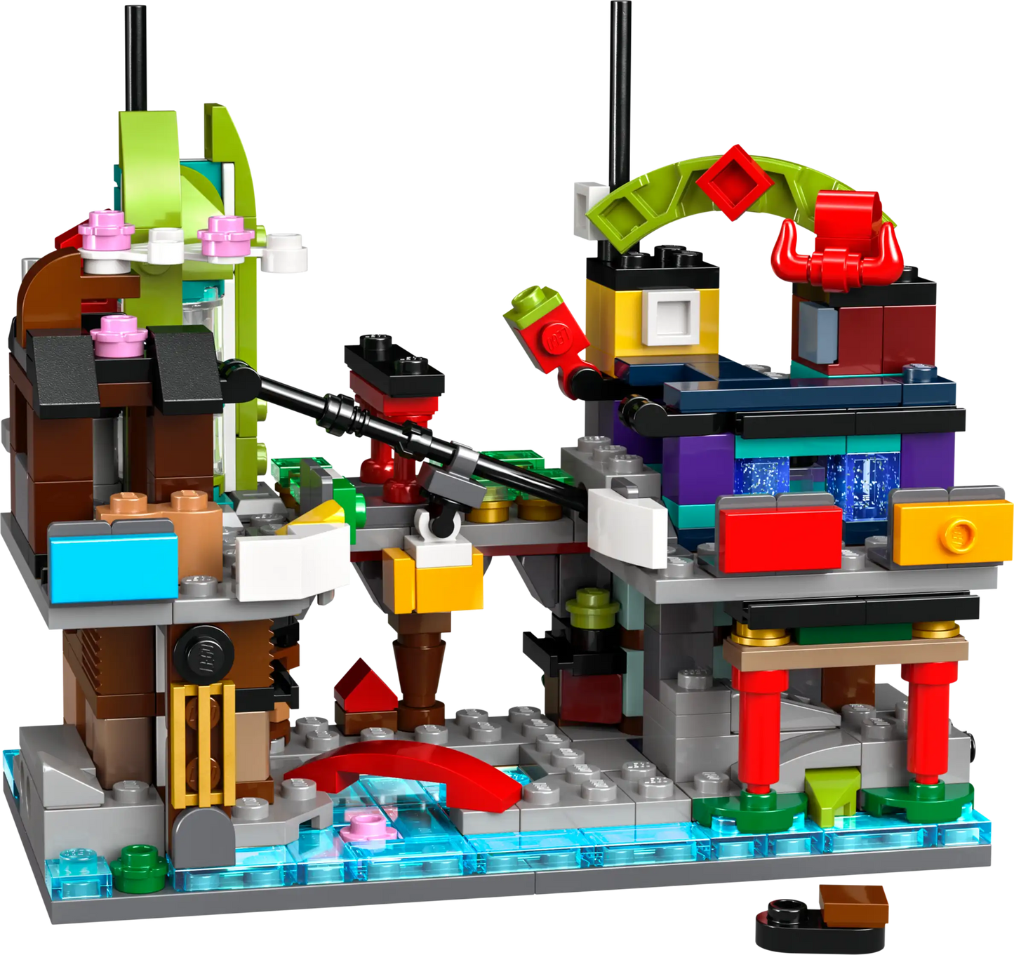 LEGO Ninjago Mikro-Modell der Märkte von Ninjago City (40706)