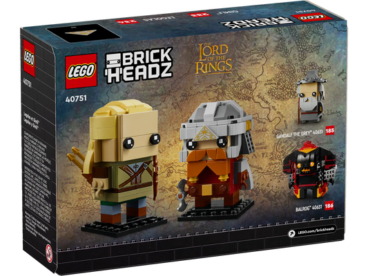 LEGO BrickHeadz Herr der Ringe Legolas und Gimli™ (40751)