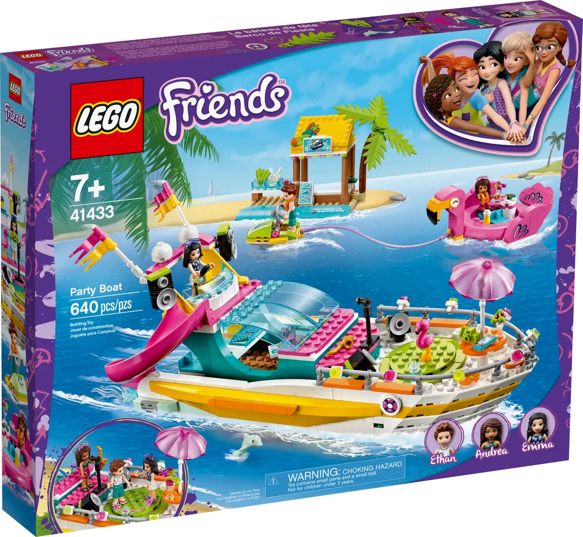 LEGO Friends Partyboot von Heartlake City (41433)