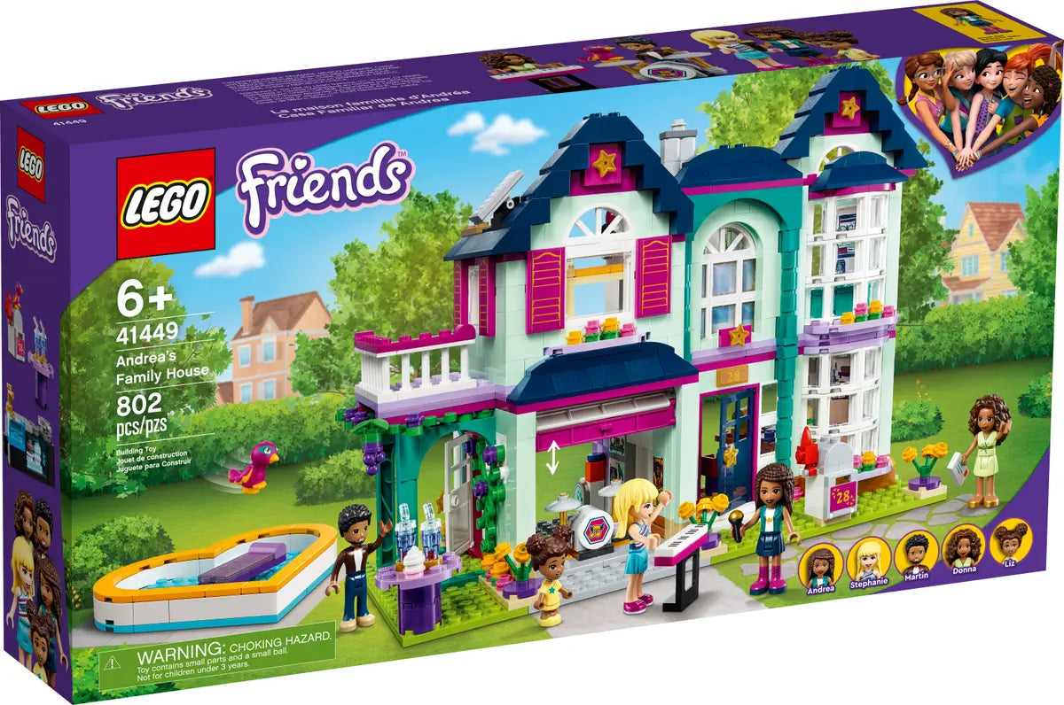 LEGO Friends Andreas Haus (41449)