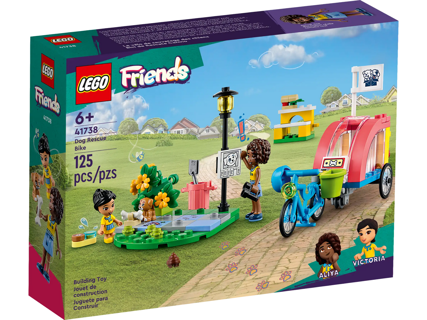 LEGO Friends Hunderettungsfahrrad (41738)